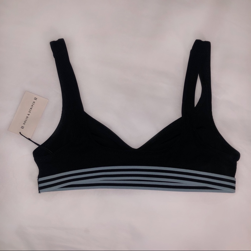 SOLID & STRIPED The Katie Bikini Top [L]